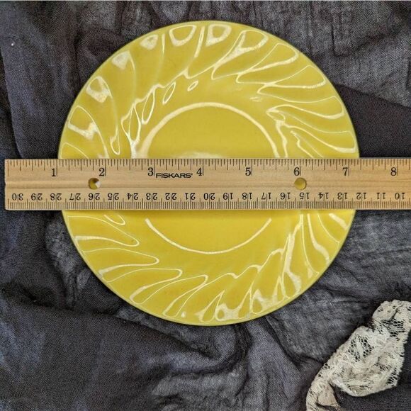 Poppytrail Ceramic 4 Set Plate Sunflower Bee Design - Picture 2 of 9